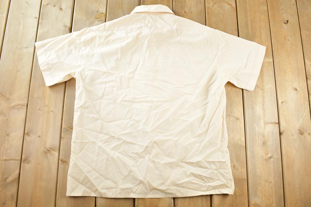 Vintage 1970s JC Penny Button Up Shirt Men's L