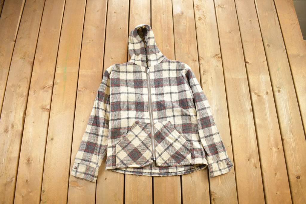 Vintage 1980s Explorer Wool Plaid Jacket
