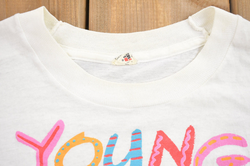 Vintage 1980s Young at Heart Graphic T-Shirt