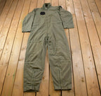 Vintage 1984 Military Flyer Coverall Jumpsuit Size Medium