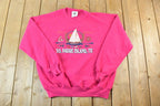 Vintage 1990s SO. Paradise Island, TX Souvenir Crewneck Sweatshirt