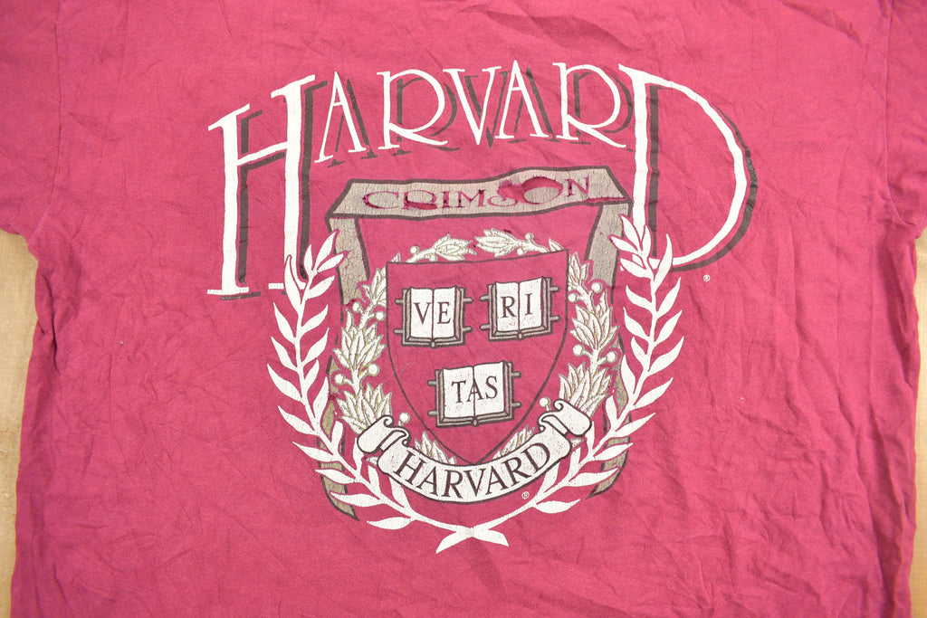 Vintage 1990s Harvard University Collegiate T-Shirt