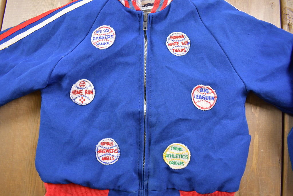 Vintage 1980s Weather Tamer MLB Team Youth Jacket