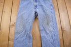 Vintage 1990s 505 Levi's Red Tab Jeans Size 35 x 30