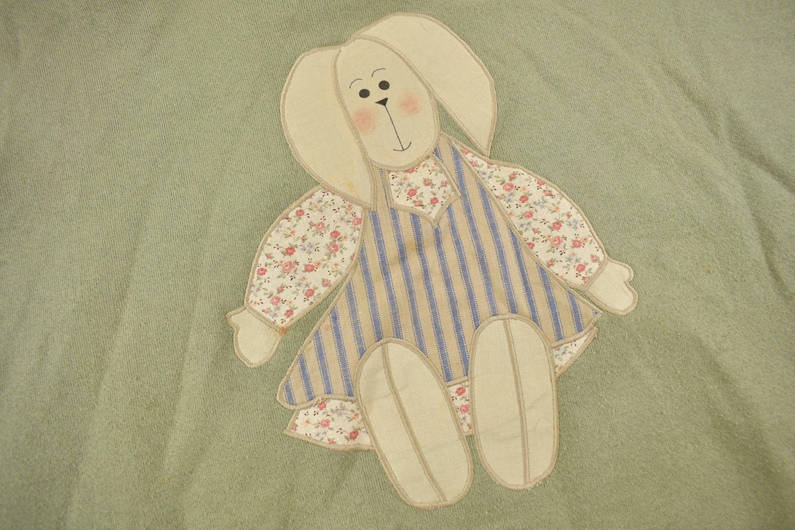 Vintage 1990s Cute Grandma Style Crewneck Sweater Made In USA