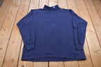 Vintage 1990s UNC Tarheels Turtleneck Long Sleeve Shirt