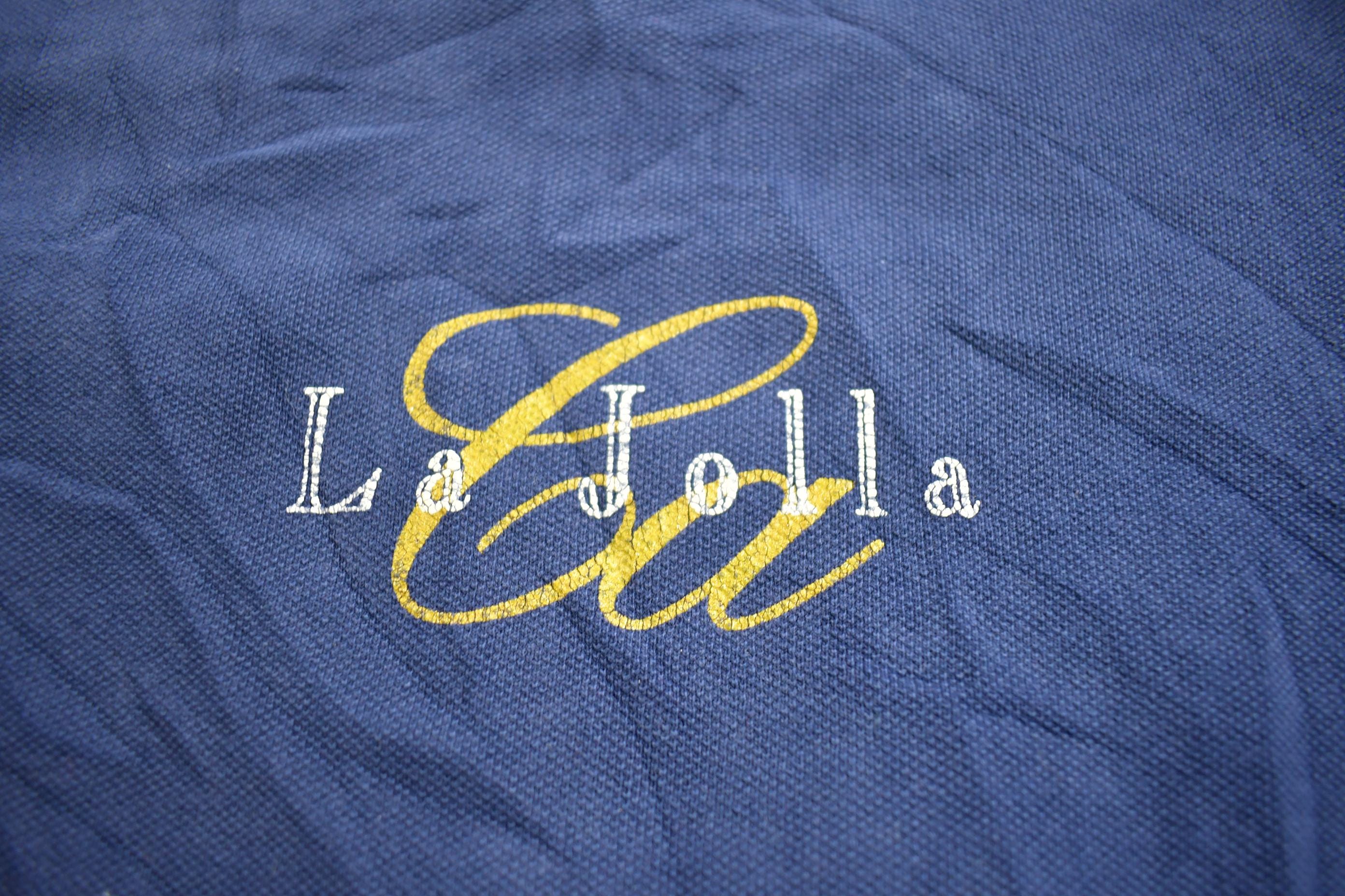 Vintage 1990s La Jolla Jerzees Cotton Sweats Crewneck Sweatshirt Made In USA