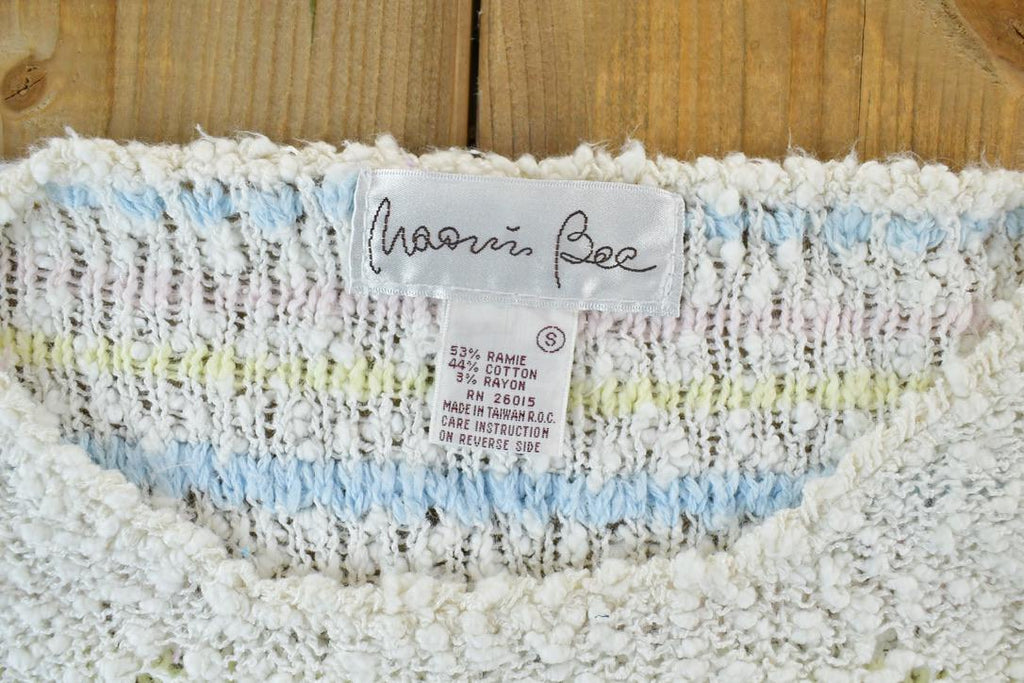 Vintage 1970s Striped Knit Single Stitch T-Shirt