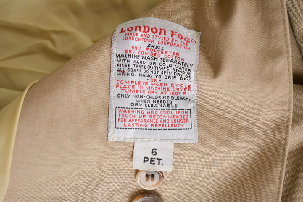 Vintage 1990s London Fog Full Length Jacket