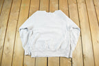 Vintage 1990s University of South Dakota Champion Reverse Weave Warmup Crewneck Sweatshirt Men's Large
