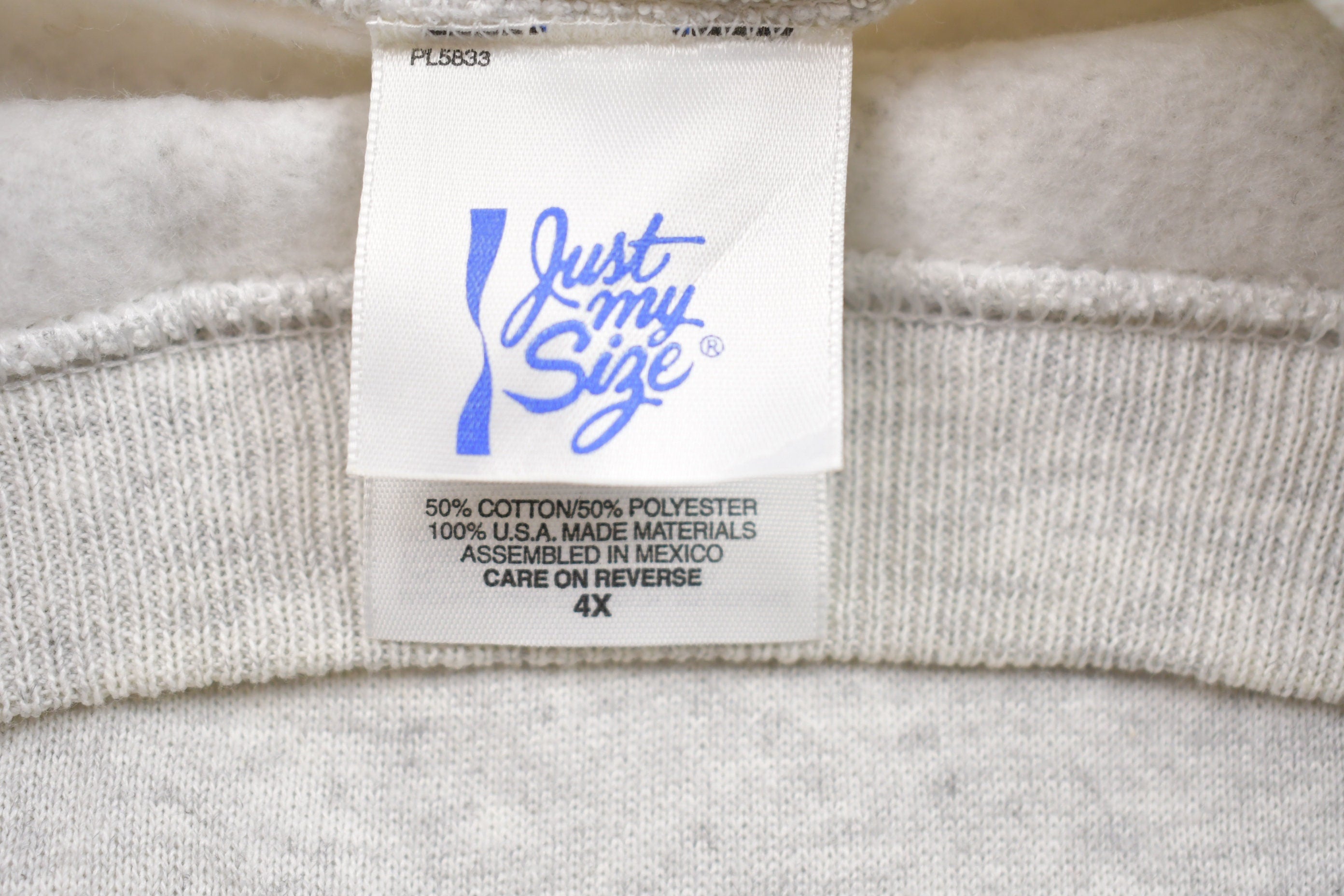 Vintage 1990s XXXL Brand New Blank Crewneck Sweatshirt