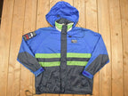 Vintage Point Zero Code Red Windbreaker Jacket