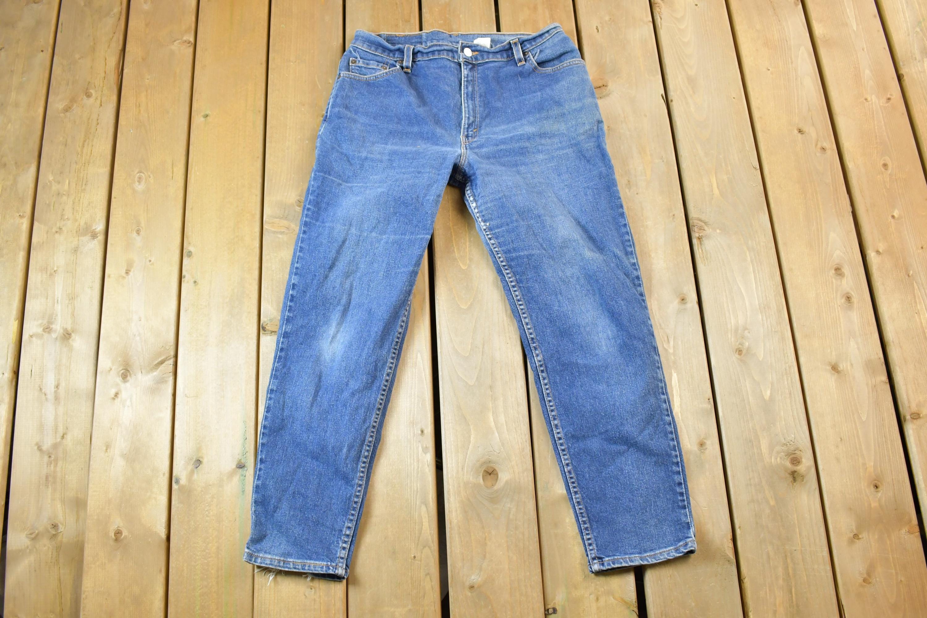 Vintage 1990s Levi Denim 550 Jeans Size 30 x 27
