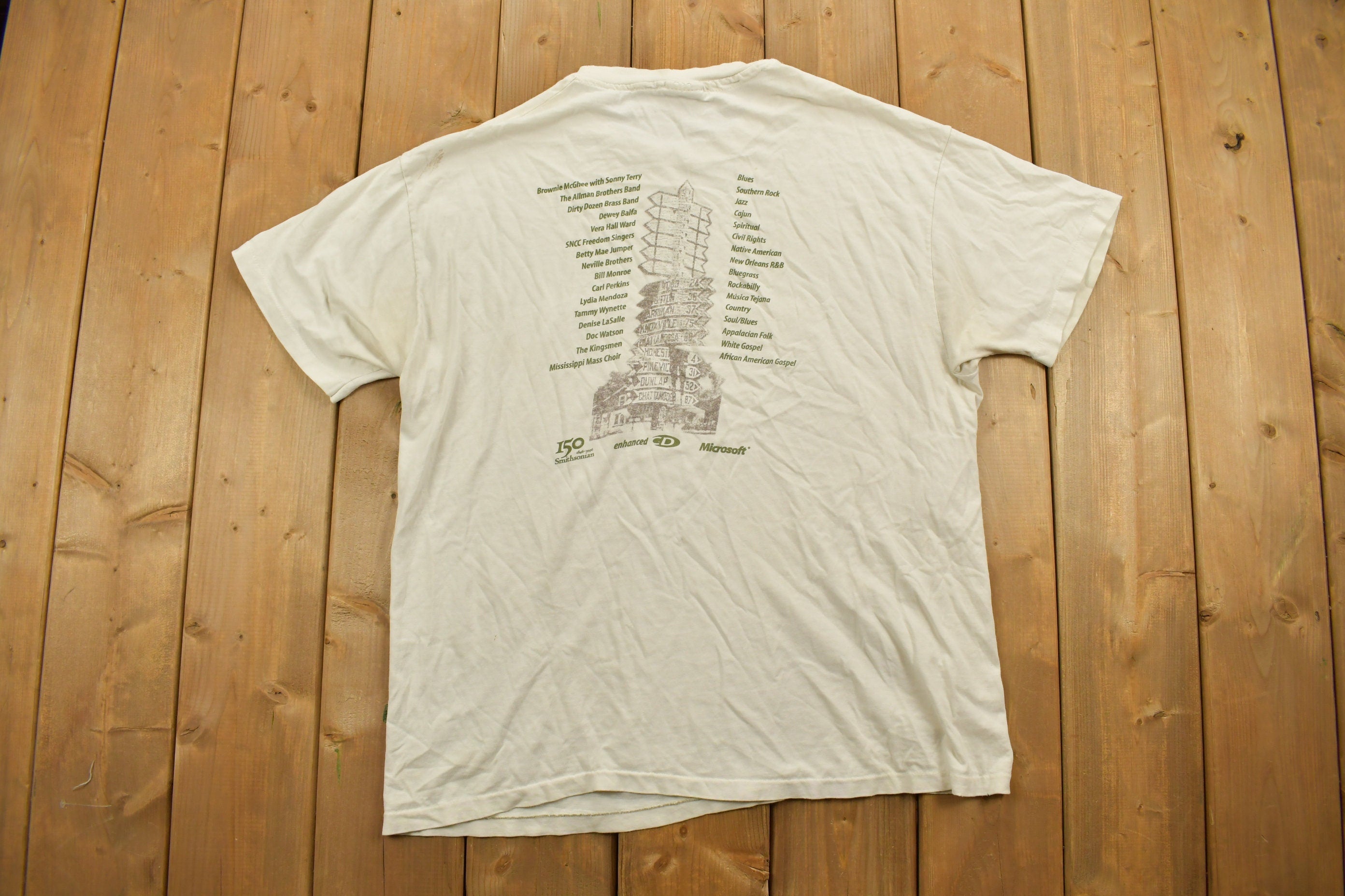 Vintage 1990s American South Music Souvenir T Shirt