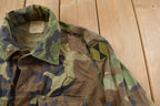 Vintage Military Button Up Shirt