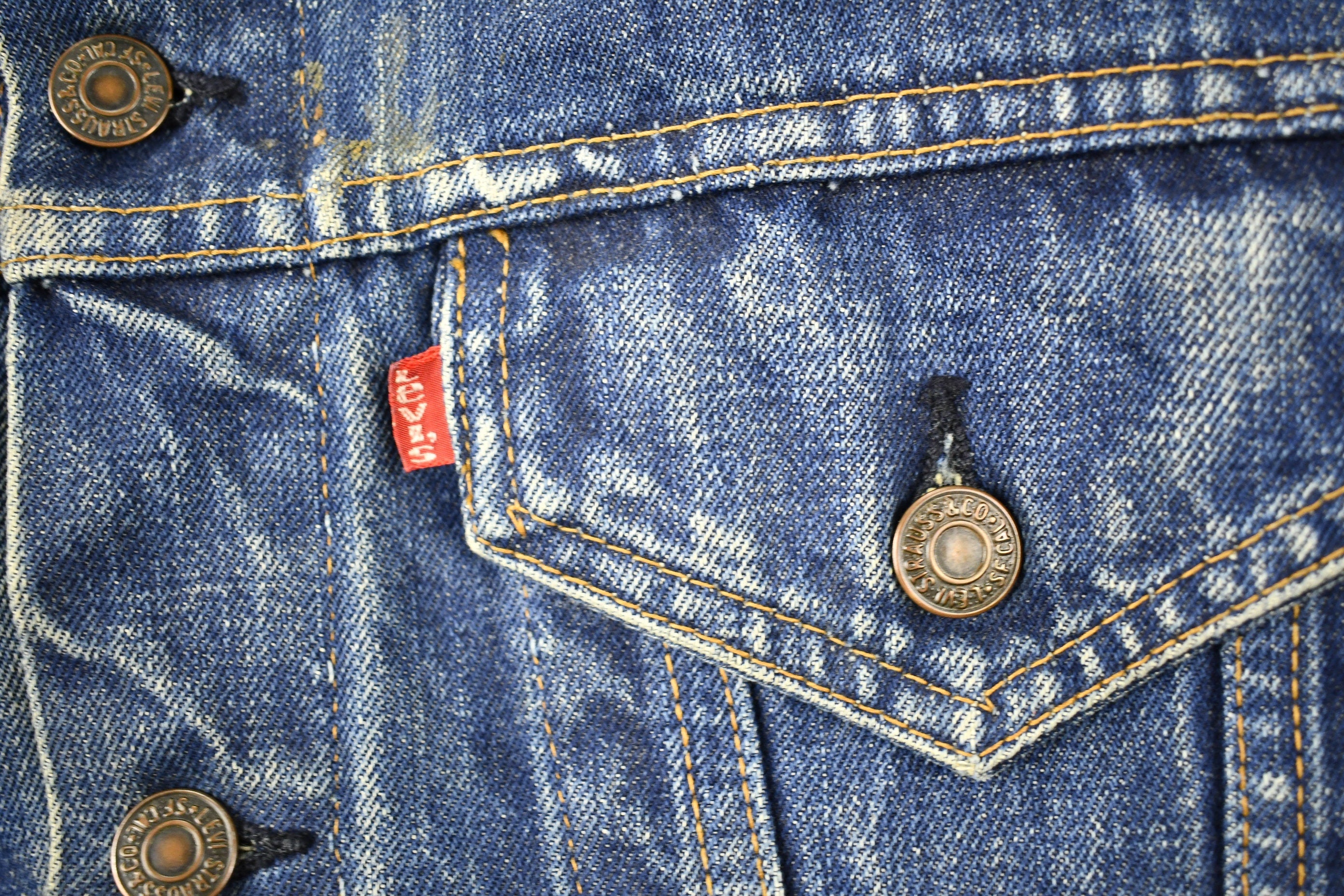 Vintage 1990s Levi's Red Tab Denim Jean Jacket