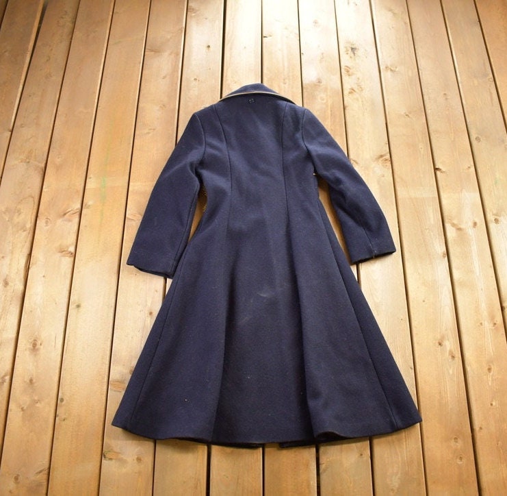 Vintage 1980s Place De La Mode Wool Coat