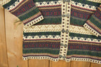 Vintage 1990s Simpatico Knitted Cardigan Sweater