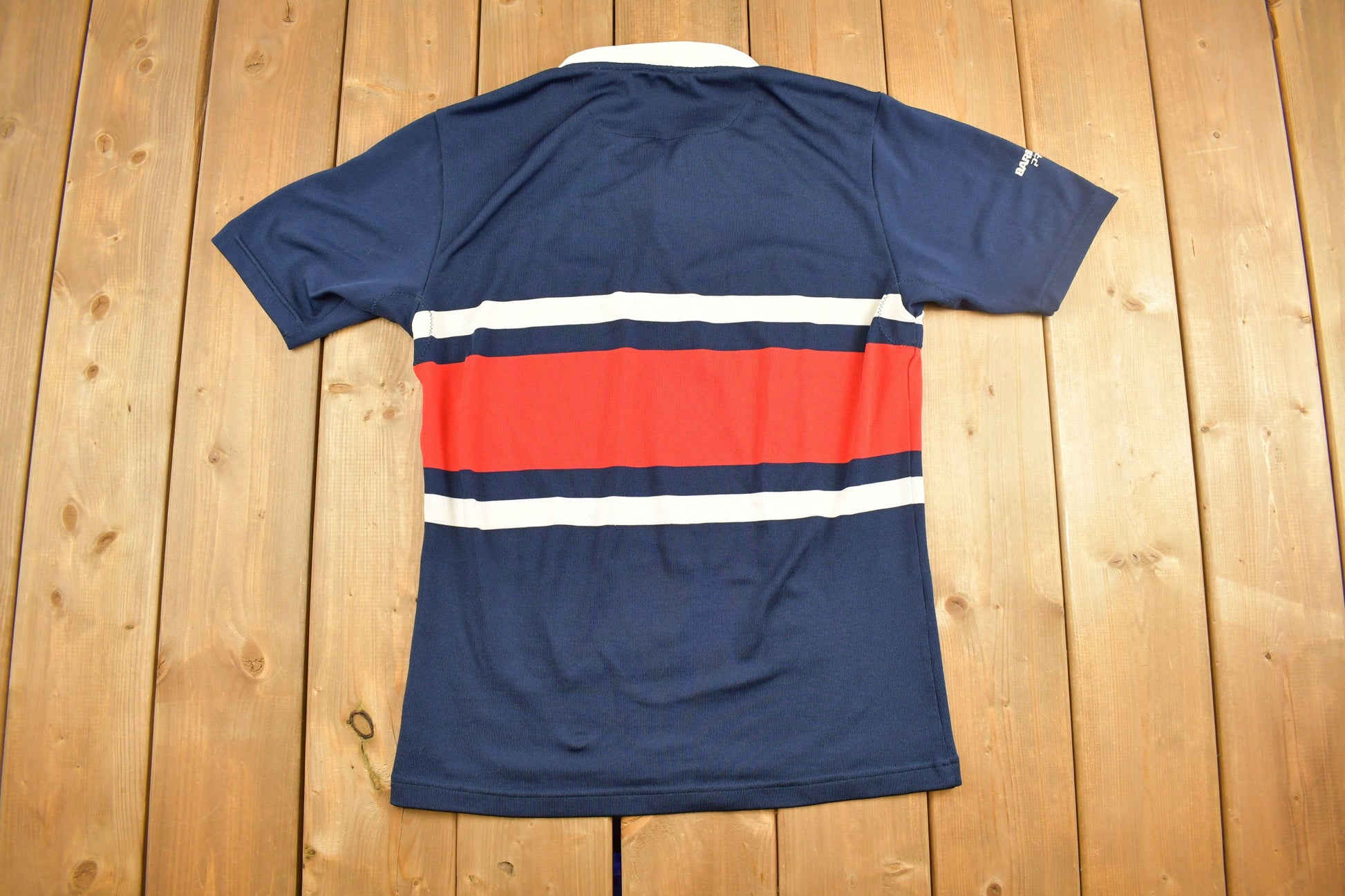 Vintage 1970s Barbarian Pro Fit Eagle Embroidered Polo Shirt