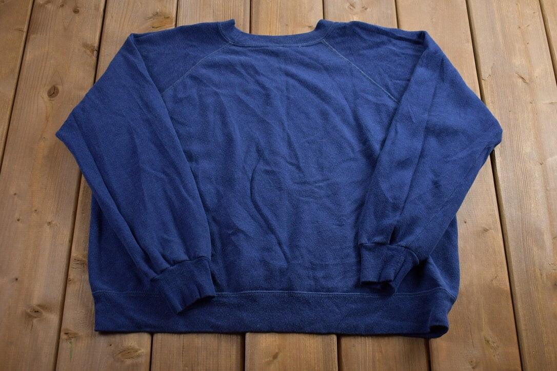 Vintage 1980s Ohio Bell Raglan Crewneck Sweatshirt