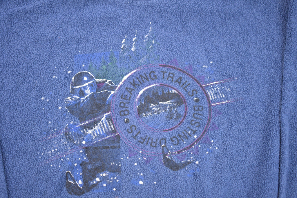Vintage 1990s Snowmobile Trail Crewneck Sweatshirt