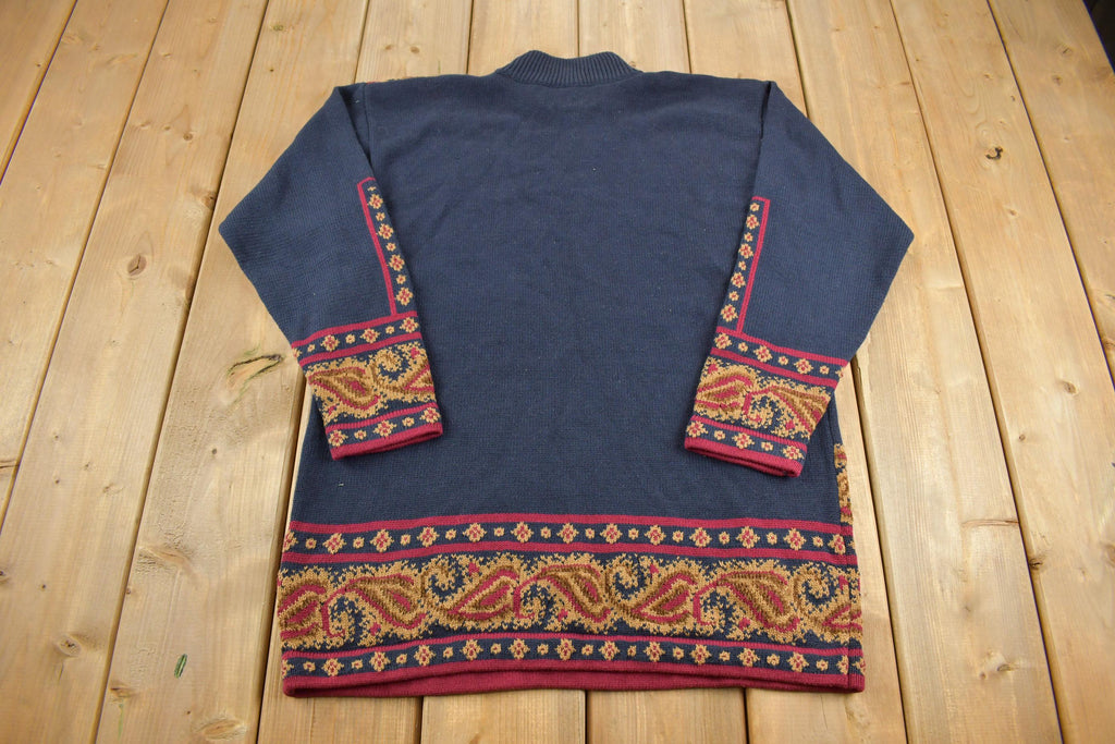 Vintage 1990s Knit Turtleneck Sweater