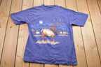 Vintage 1990s Elk Graphic T-Shirt