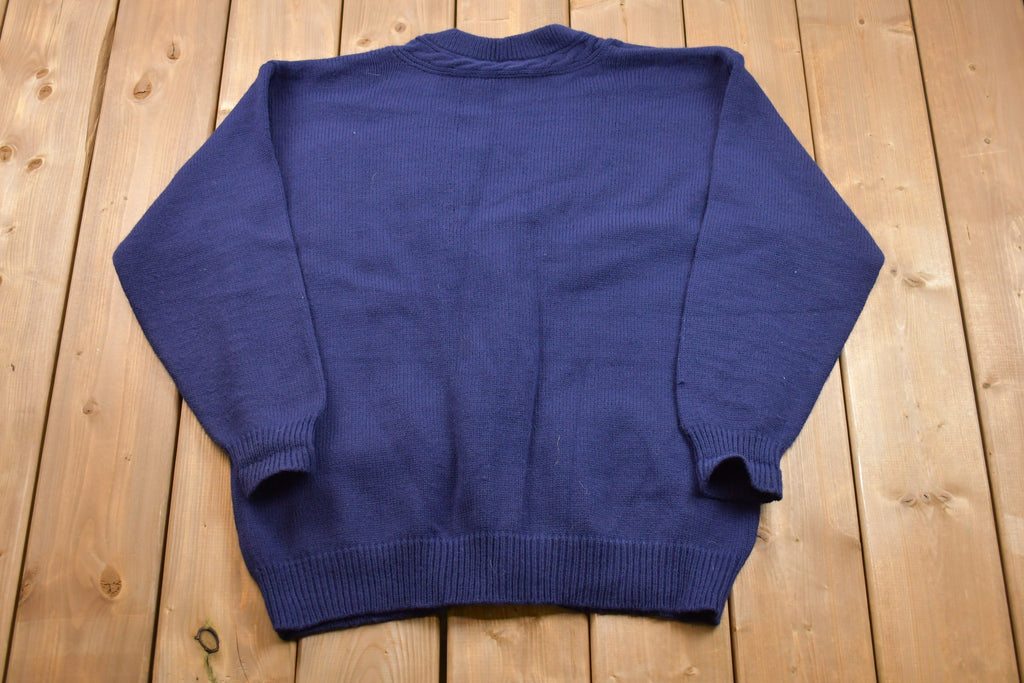 Vintage Knitted Cardigan Sweater