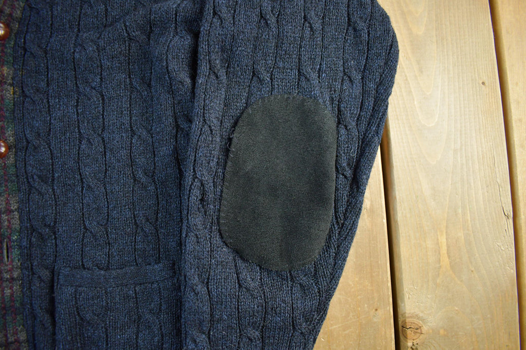 Vintage 90s Polo Ralph Lauren Wool Knit Cardigan - Men's XL