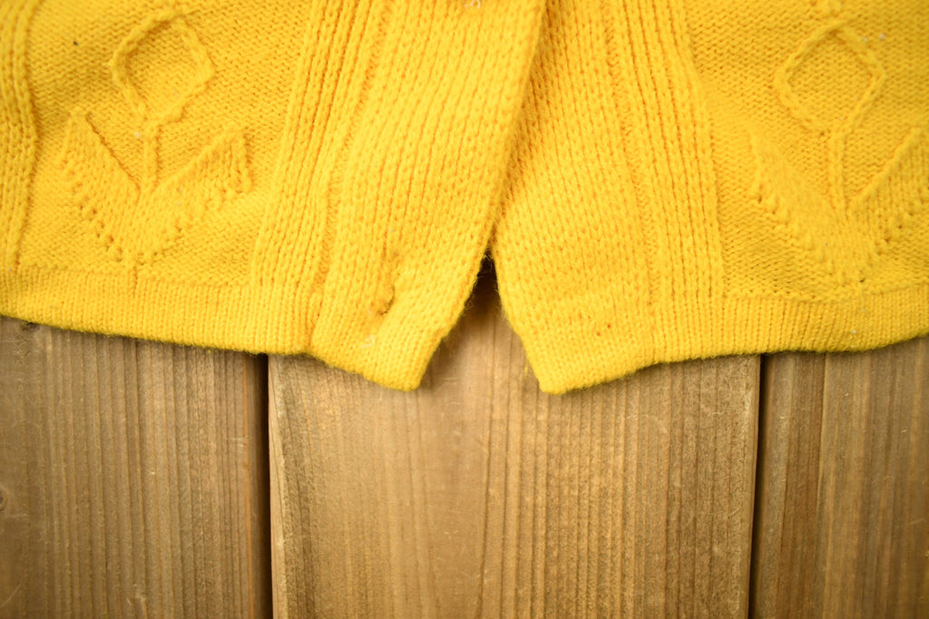 Vintage 1980s Ways Cardigan Knitted Sweater