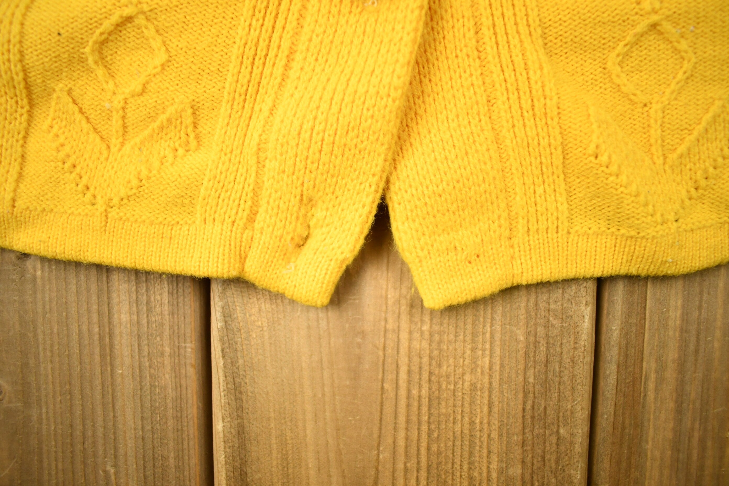Vintage 1980s Ways Cardigan Knitted Sweater