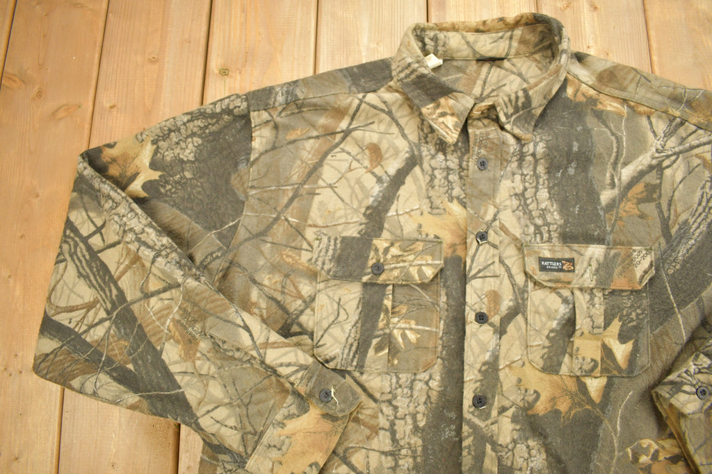 Vintage 1990s Rattlers Brand Camo Jacket