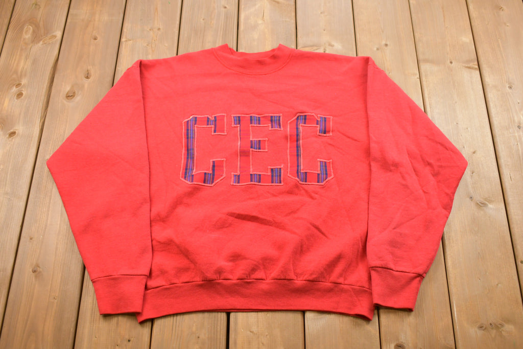 Vintage 1990s CEC Crewneck Sweatshirt