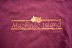 Vintage 1990s Mackinac Island Embroidered Souvenir Travel Crewneck Sweatshirt