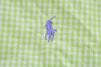Vintage 1990s Ralph Lauren Blake Gingham Casual Long Sleeve Button Up
