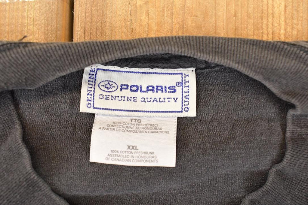 Vintage 1990s Polaris Snowmobiles Souvenir Travel T-Shirt Men's XL