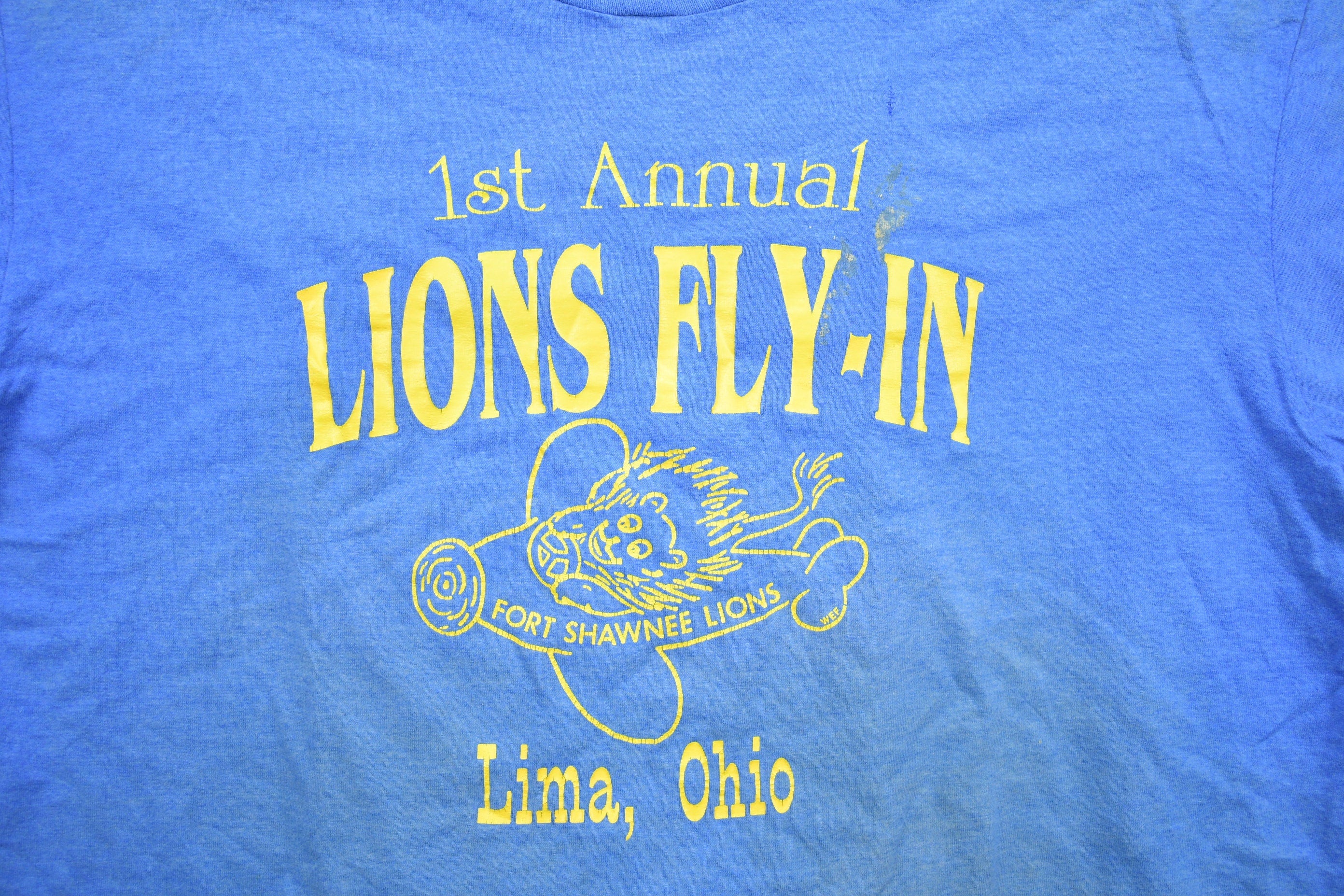 Vintage 1990s Lima Ohio Fort Shawnee Lions T-Shirt
