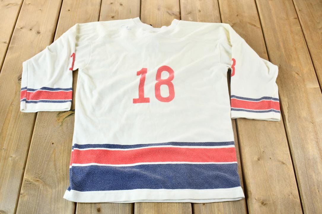 Vintage 1980s Sergio Valente Texas Style Graphic Jersey Sweatshirt