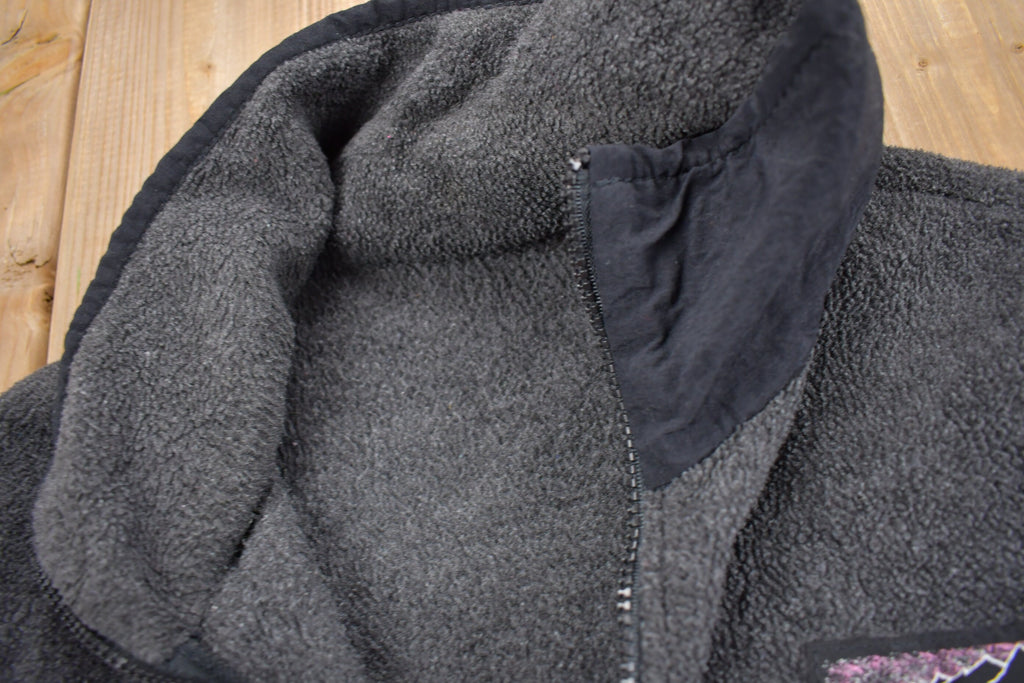 Vintage 1990s Two Tone Fleece Vest