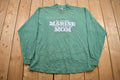 Vintage 1990s Cute "Marine Mom" Graphic Crewneck Sweater