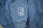 Vintage Distressed Carhartt Full Zip Fleece Lined Hoodie Sweatshirt