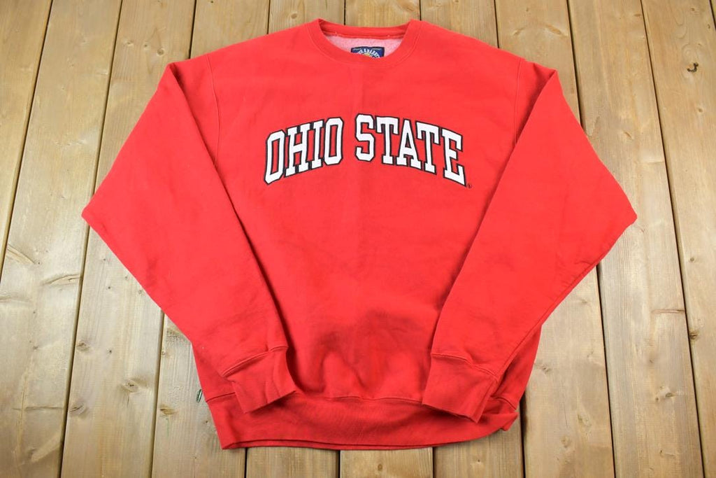Vintage 1990s Ohio State University Steve And Barry's Collegiate Crew Neck
