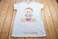 Vintage 1990s Cute Tweety Bird In Pajamas Graphic T-Shirt