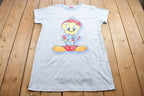 Vintage 1990s Cute Tweety Bird In Pajamas Graphic T-Shirt