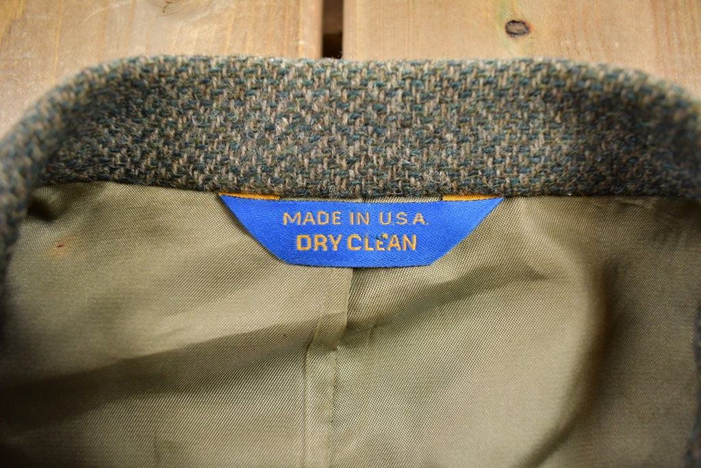 Vintage 1980s Pendleton Wool Button Up Blazer