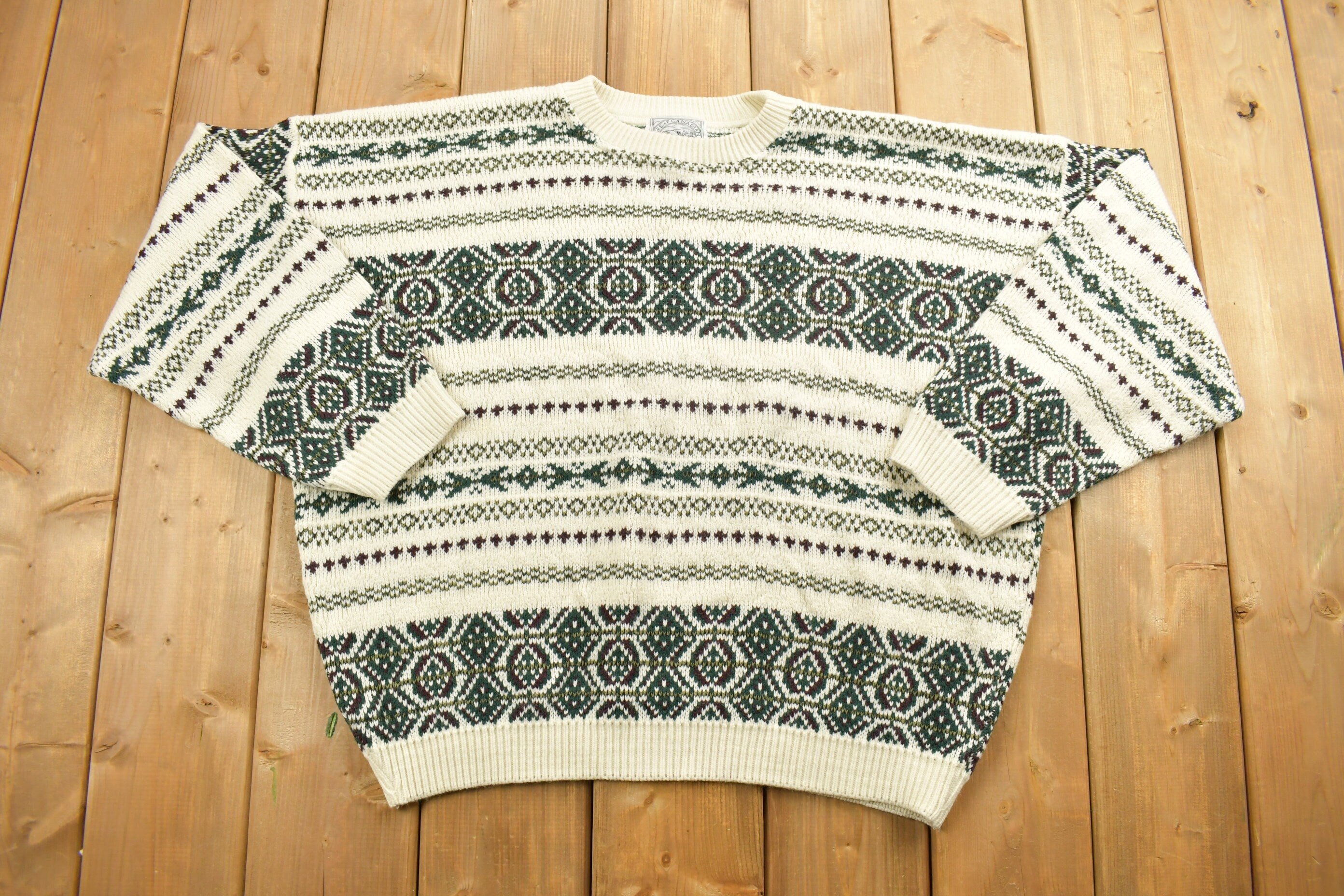 Vintage 1990s Great Canadian Knitted Sweater