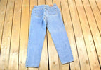 Vintage 1990s Levi Strauss 550 Red Tab Denim Jeans Size 32 x 32
