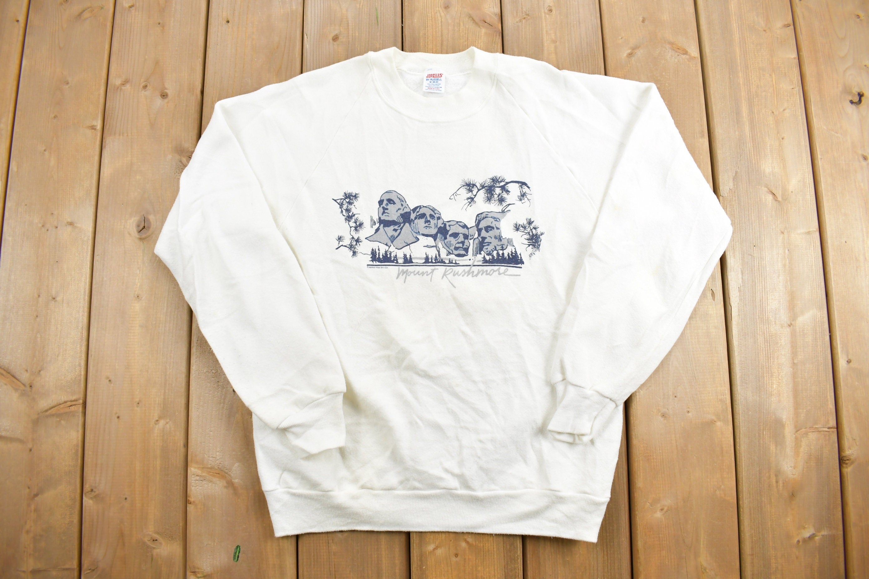Vintage 1980s Mount Rushmore Crewneck Sweatshirt