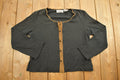 Vintage 1990s Jessica Sport Knit Cardigan Sweater