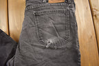 Vintage 1980s Lee Dark Wash Denim Jeans Size 36 x 26